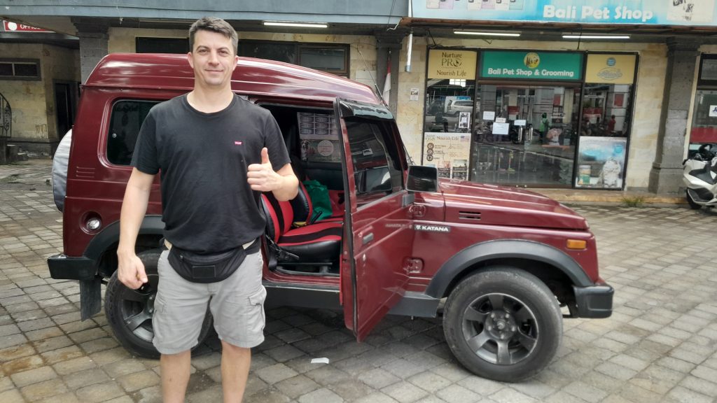 bali hire jeep jimny